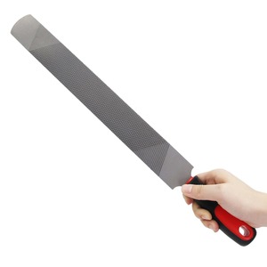 Raspador de pezuñas de caballo de doble cara de 14 pulgadas, herramienta de recorte de pezuñas, lima para recorte de pezuñas de herrador, cuchillos para pezuñas, accesorios ecuestres - Product Image 1