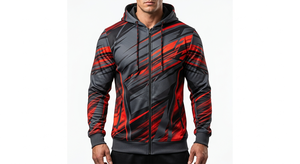 Wolson Industry Performance Fitness Screen Printed Patterned 100% Cotton Lightweight <b>Workout</b> Pullover <b>Hoodie</b> - Product Image 3