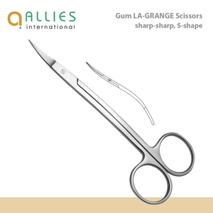 Tijeras de Diseño Dorado con Inserto de Carburo de Tungsteno de 13 cm, Instrumentos Quirúrgicos Generales de Alta Calidad, Tijeras para Cortar Tejidos - Product Image 3