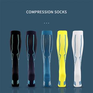 Spring Youth Travel <b>Compression</b> Varicose 15-20 MmHg Knee-High Support Eco-Friendly Quick Dry Sports <b>Socks</b> Men Women Wholesale - Product Image 6