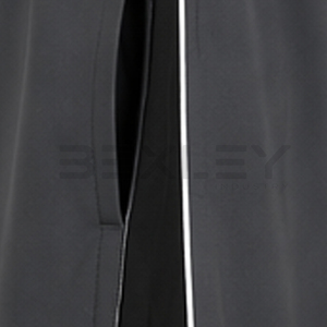 Túnica Técnica con Capucha para Hombre, Personalizada, con Cierre de Media Cremallera, Diseño Moderno de Manga Larga, Panel en Contraste, Servicio OEM ODM - Product Image 6