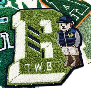 Custom Coffee Embroidery <b>Patches</b> Cute Chenille Iron On Fabric <b>Patches</b> for Clothing Jackets Hats Bags <b>Backpacks</b> Vests Fashion - Product Image 2