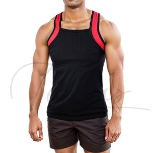 Camiseta sin Mangas Casual Transpirable de Alta Calidad para Hombre, MOQ Bajo de 10 Piezas, Mejor Precio, Corte Ajustado, 100% Poliéster, Ropa Deportiva - Product Image 5