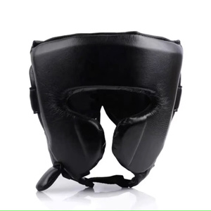 RTS Wholesale Price Customized Logo With Pure Leather Boxing Sets <b>Training</b> & Sparring Gloves <b>Head</b> Guard & Groin Guard AS-SP-4806 - Product Image 5