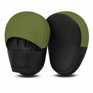 Guantes de Enfoque de Piel Genuina para Muay Thai, Kickboxing, Entrenamiento, MMA, y Protección de Golpes - Product Image 2
