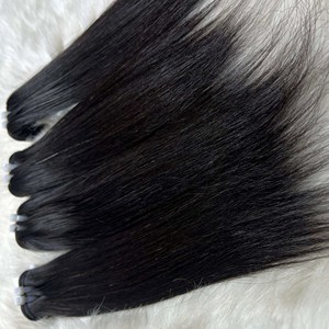 Bone Straight Bundles Extensión de cabello de color doble dibujado Cabello humano Armadura de cabello Remy vietnamita - Product Image 5