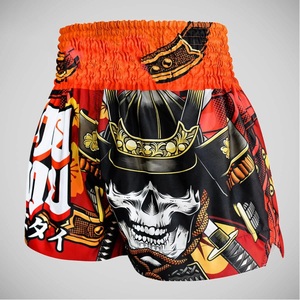 Shorts de boxe thaïlandaise unisexes, Muay Thai, arts martiaux, 100% polyester, durables, légers, avec logo personnalisé, pour la salle de sport, MMA, vente en gros - Product Image 5