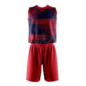 Uniforme de Voleibol Ligero Personalizado de Primera Calidad con Tecnología Avanzada de Absorción de Humedad, Transpirable, Unisex, 100% Poliéster - Product Image 2