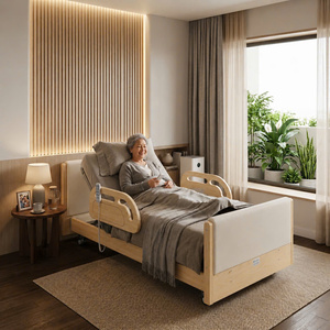 Lit médical électrique réglable en métal - Lit d'hôpital pour les soins à domicile et la chambre des patients - Product Image 2