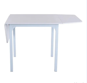 Fabriqué au Vietnam, table à manger pliable en bois durable, polyvalente et pratique pour les petits espaces et les appartements. - Product Image 2