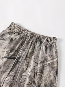 Conjunto de Camiseta y Pantalones Cortos de Verano para Hombre, Estampado de Camuflaje, Talla Grande, Informal, de Spandex/Algodón, Dos Piezas, Ropa Deportiva OEM - Product Image 5