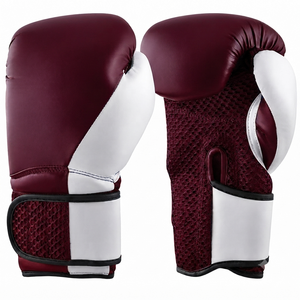 Gants de boxe en cuir PU antidérapants de haute qualité avec fermeture pour adultes - Utilisation performante - Product Image 2