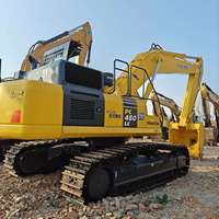 Excavadora Hidráulica Usada Komatsu PC450 LC de 45 Toneladas, Excavadora de Segunda Mano, Original de Japón