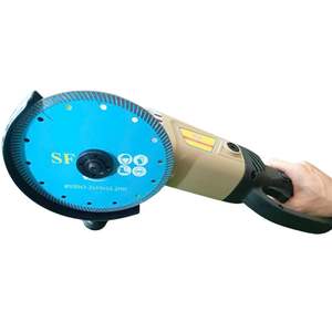 Amoladora de Concreto Manual de Grado Industrial de Alta Potencia de 1700 W, Amoladora Eléctrica de 180 mm con Gatillo para Paredes y Pisos, 8500 RPM - Product Image 5