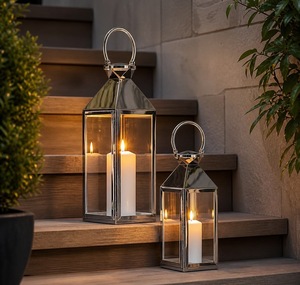 Customised Decorative Outdoor Indoor Metal Candle <b>Lanterns</b> Farmhouse Floor & Hanging Metal Candle <b>Lanterns</b> Event Decor <b>Lanterns</b> - Product Image 5