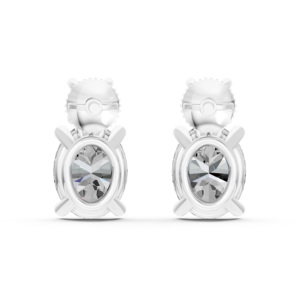 Pendientes de Plata 925 con Diamantes de Laboratorio, Certificados por IGI, RJC, ODM, OEM, Fabricante de Joyería Fina Ética, Venta al por Mayor EA501738 - Product Image 4