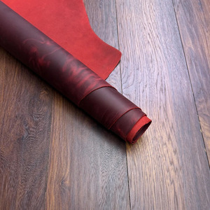 Full Grain Natural Leather Sheet Vegetable <b>Tanned</b> Material For Artisan Leathercraft DIY Projects Wholesale Factory price - Product Image 6
