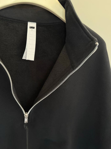 Sweat à capuche unisexe personnalisé avec fermeture éclair, en polaire respirante, séchage rapide, pour activités de plein air, golf, athlétisme, doux, chaud, été - Product Image 6