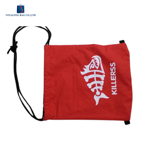 Vinalong Bag OEM Camouflage <b>Drawstring</b> <b>Pouch</b> Cotton Rope Handle Zipper Closure Custom Logo Dust Proof Bag - Product Image 4