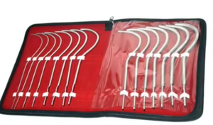 Juego de Dilatadores Uretrales Guyon de Acero de Alta Calidad, 15 8 36, Dilatadores Ginecológicos Franceses Curvos Manuales para Uso Urinario y Uterino - Product Image 5