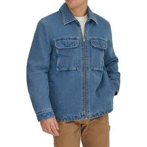 Chaqueta Vaquera para Hombre Talla Grande, Tela al por Mayor, Personalizable, Muestra Gratuita, Mejor Calidad - Product Image 1
