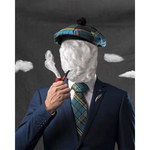 Chapeau Tam O Shanter de qualité supérieure, écossais, motif tartan de l'île de Skye, en laine chaude, classique pour les Jeux des Highlands - Product Image 4