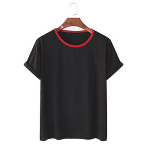 Camisetas Básicas de Manga Corta para Hombre, Sencillas, Casuales, Ligeras, de Verano, con Cuello Redondo, Estampado Personalizado, 100% Algodón, Corte Holgado - Product Image 5