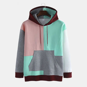 Pull à Capuche Polaire Décontracté Uni Hiver en Polyester/Coton Écologique Coupe Classique avec Logo Personnalisé – Vente en Gros - Product Image 1