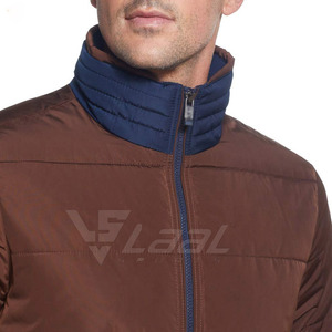 Chaqueta de burbujas informal de color sólido para hombre 2026, nueva moda urbana, chaqueta de invierno cortavientos para hombre - Product Image 4