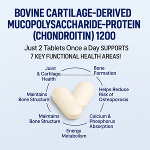 Complejo de movilidad articular para adultos Cartílago bovino Condroitina Proteína de mucopolisacárido bioactivo para soporte de flexibilidad - Product Image 3