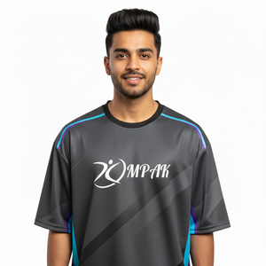 เสื้อยืดโอเวอร์ไซส์พิมพ์ลายซับลิเมชั่นสำหรับผู้ชาย แฟชั่นลำลองแนวสตรีทสุดเท่ - Product Image 1