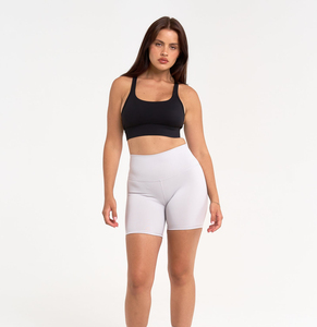 กางเกงขาสั้นออกกำลังกายสำหรับผู้หญิง วิ่ง โยคะ เล่นกีฬา ระบายอากาศได้ดี กระชับสัดส่วน เอวสูง มีกระเป๋า - Product Image 2
