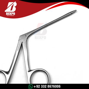 Juego de Instrumentos Manuales de Otología ENT, Pinzas de Cocodrilo de Acero Inoxidable, Herramienta Quirúrgica Profesional para la Eliminación de Polipos Nasales y de Oído - Product Image 3