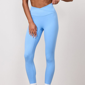 Vêtements en stock, leggings de yoga pour femmes, leggings de qualité supérieure, leggings pour femmes avec logo personnalisé - Product Image 1