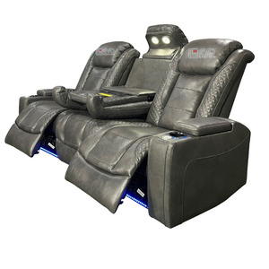 Fauteuil de cinéma électrique inclinable EVO9330, canapé de cinéma confortable, mobilier de cinéma maison - Product Image 1