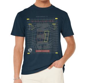 VENTE EN GROS T-shirt à manches courtes imprimé personnalisé pour hommes Chemises décontractées de style tendance Graphique pour hommes - Product Image 1