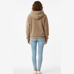 Sudaderas con capucha de piel de alta calidad para uso urbano o informal y sudadera con capucha extragrande y hombros caídos con logotipo personalizado para unisex - Product Image 6