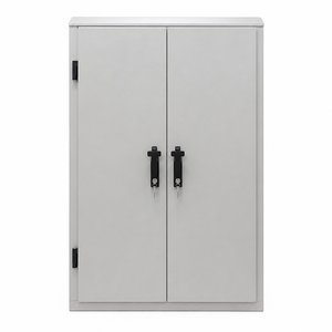 Caja de control de acero personalizada, armario de distribución eléctrica, marco de distribución, interruptores de montaje en pared, perillas, pantalla de visualización, prevención de interferencias - Product Image 2