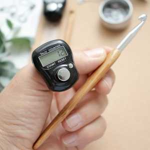 Finger Digital <b>Tally</b> <b>Counter</b> Muslim Pray Angel Style Plastic MN EXPORTS - Product Image 3