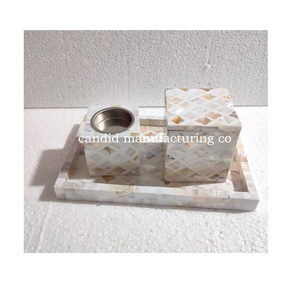 Quemador de incienso hecho a mano Mother Pearl MOP Bakhoor Burner con incrustaciones de hueso Fragancia para el hogar para aroma de té - Product Image 2