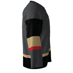 Tenues de Hockey sur Glace Personnalisées Professionnelles pour Équipes, Réversibles (Domicile/Extérieur), Impression par Sublimation, 100% Polyester, Vente en Gros - Product Image 3