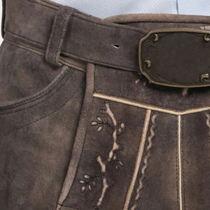 Pantalones Cortos Tradicionales Bávaros para Hombre, 100% Poliéster Satinado, Anti-UV, Impermeables, Casuales Elegantes, Ecológicos, Alemanes - Product Image 5