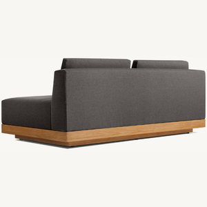 Furniture <b>for</b> the living room a <b>sofa</b> <b>for</b> two people to sit on made of soft durable foam with <b>legs</b> made of good quality teak wood - Product Image 6