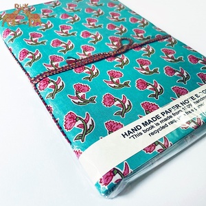 Sanganeri-diario de impresión de bloque de mano indio personalizado, papel decorativo hecho a mano, diario impreso - Product Image 1