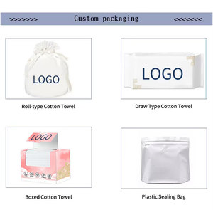 OEM Custom 50pcs Skin Clean <strong>Towel</strong> 100% Biodegradable USDA Biobased <strong>Facial</strong> <strong>Towel</strong> Makeup Remove Wipes Disposable Face <strong>Towels</strong> - Product Image 5