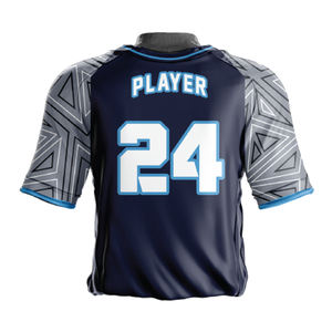 Uniformes de Béisbol y Sóftbol Personalizados al por Mayor con Mangas Cortas, Impresión Personalizada, Protección Anti-UV y Secado Rápido para Unisex - Product Image 2