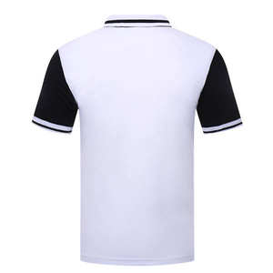 T-shirt pour homme 100 % coton imprimé numériquement à col rond, avec logo brodé OEM, idéal pour le golf, coupe ajustée - Product Image 2