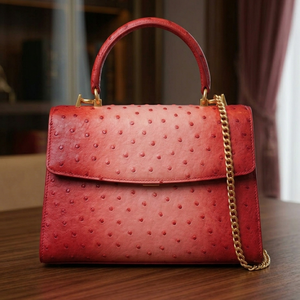 Bolso de Mano de Cuero Genuino Hecho a Mano, Estilo Vintage de Lujo para Mujer, con Asa Superior Desmontable, Bolsillo para Teléfono Celular, Portátil, de Hombro - Product Image 3
