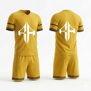 Uniforme de Fútbol Personalizado de Manga Corta para Hombre, 2026, Calidad Premium, Transpirable, Secado Rápido, 100% Poliéster, Logotipo Personalizado, Verano, OEM - Product Image 1