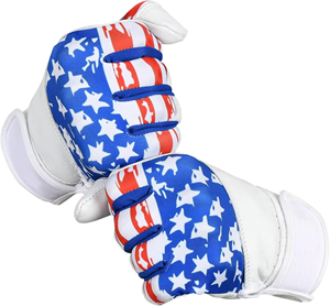 Gants de frappe de baseball professionnels, qualité supérieure, en cuir, fermeture auto-agrippante, paume antidérapante. - Product Image 3